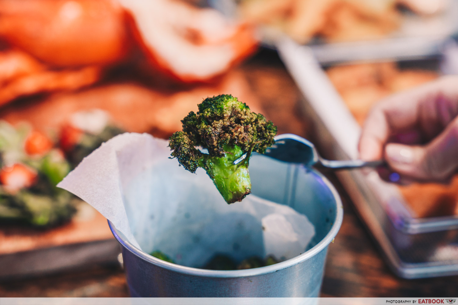 fried broccoli