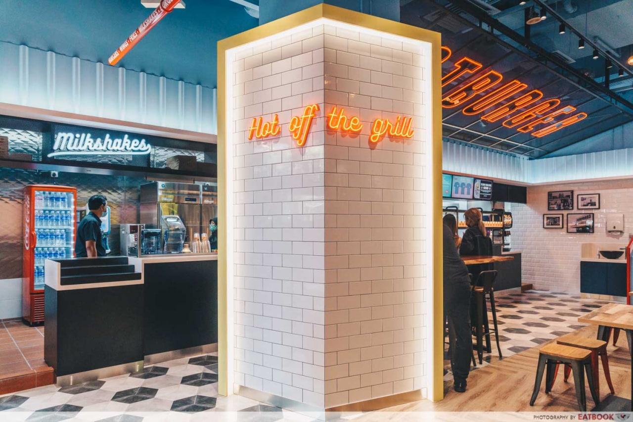 Fatburger Flagship Interior