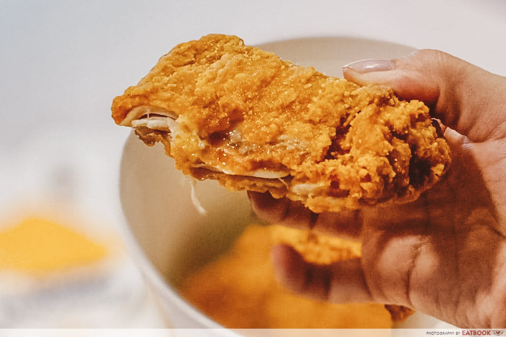 chicken McCrispy-juicy