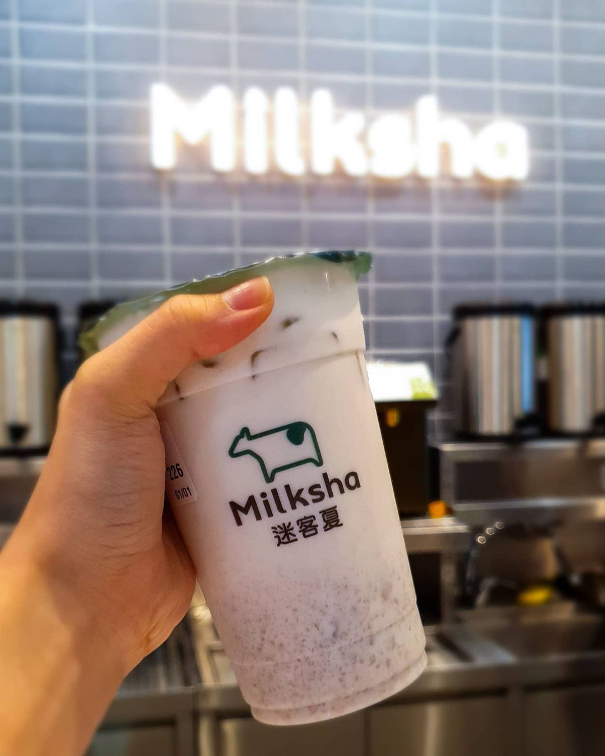 Milksha Woodlands - Fresh Taro Milk