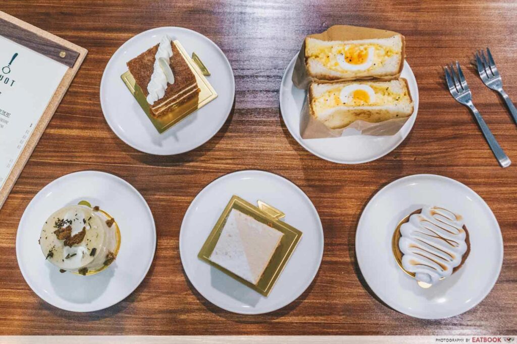 PIVOT Review: Tamago Sandos And IG-Worthy Hojicha Cakes At CBD Cafe