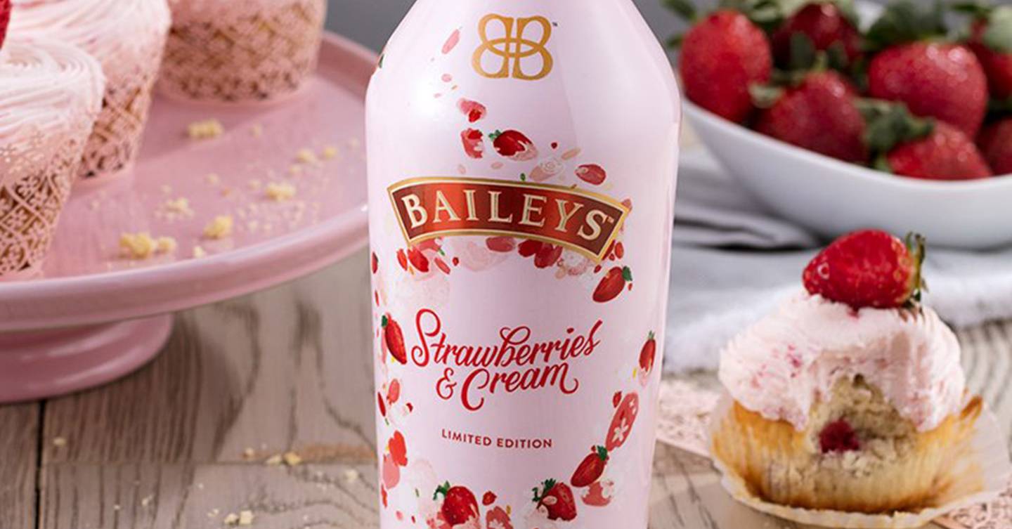 baileys strawberry and cream