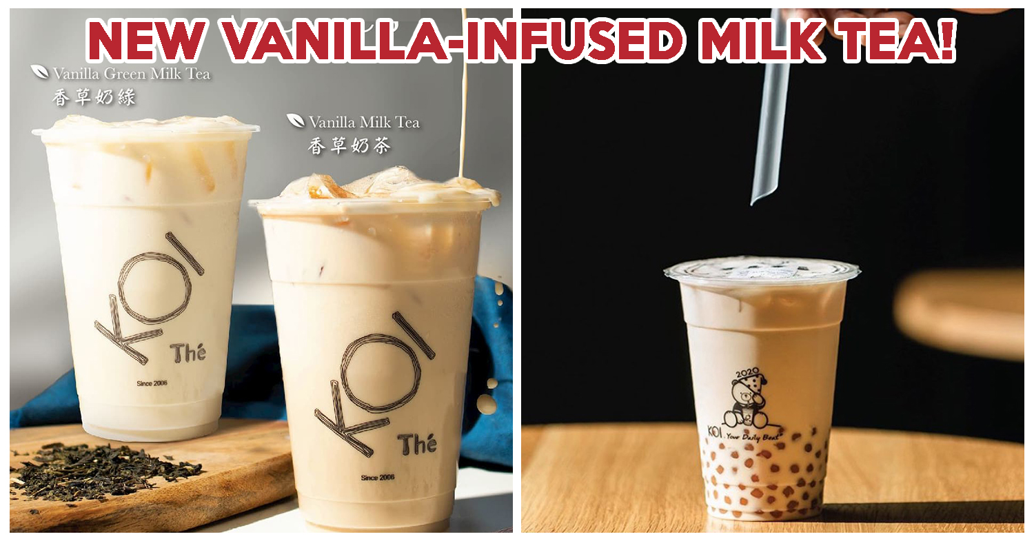 Koi Vanilla Milk Tea Series Returns, At Exclusive Outlets Only