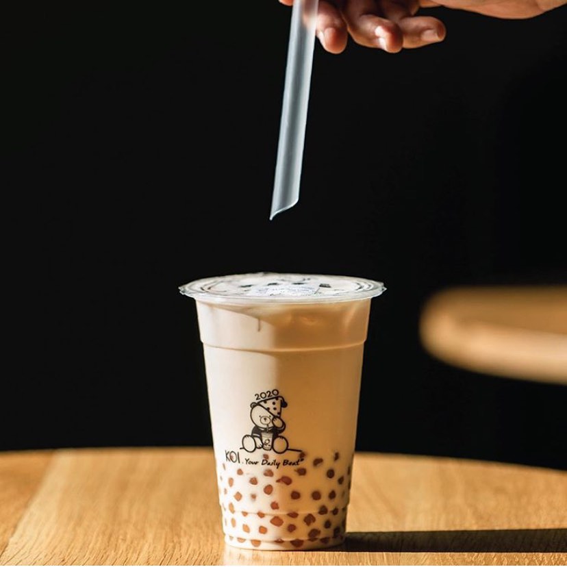 koi vanilla milk tea series