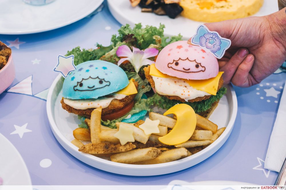 kumoya little twin stars burger