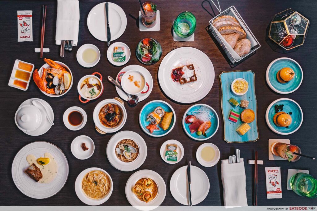 Peppermint Review Garden Buffet With FreeFlow Fresh Seafood, Lemak