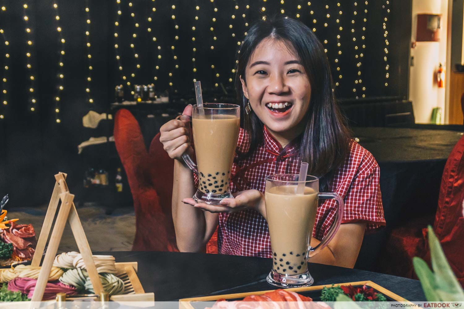 yanxi palace steamboat bubble tea