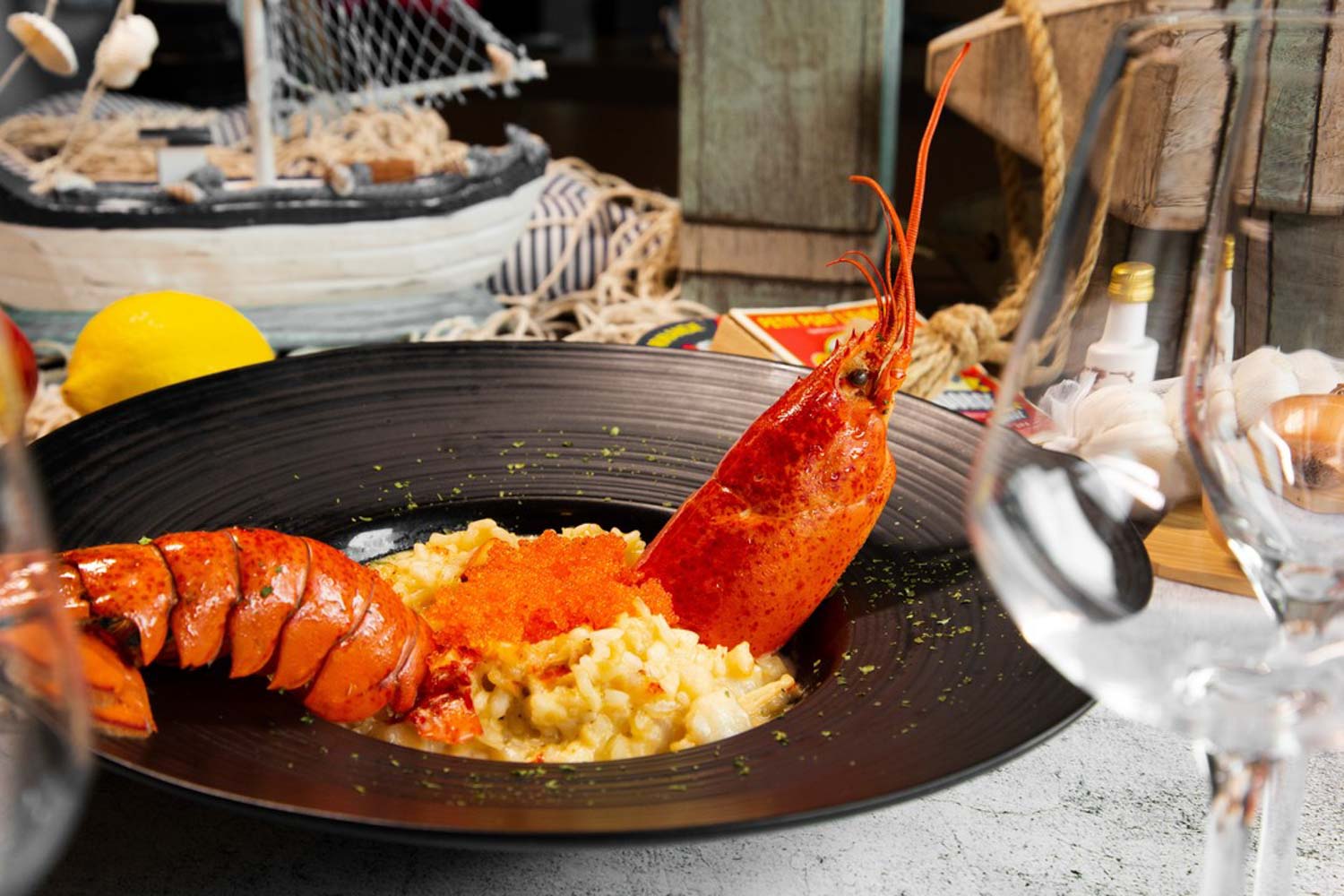 International Dishes - lobster