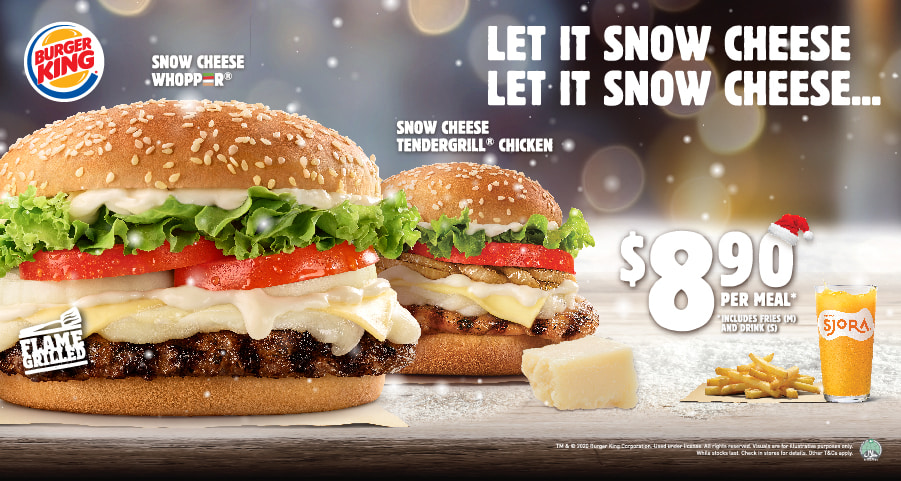 Snow Cheese Burger King