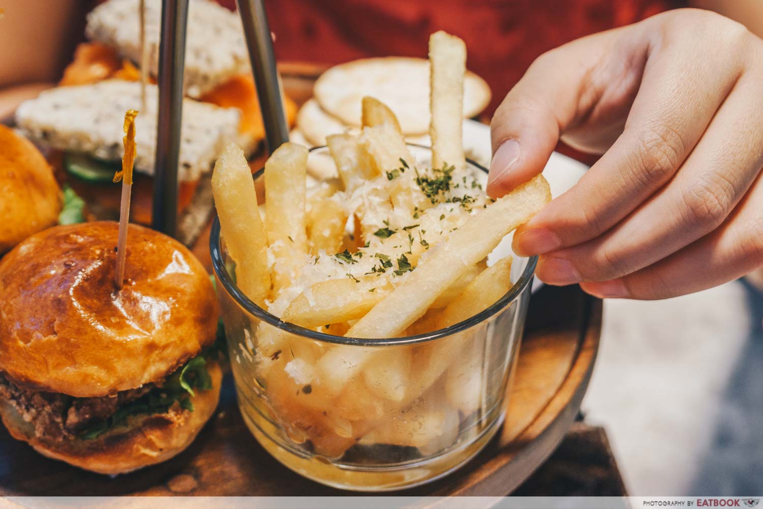 afternoon tea - truffle fries