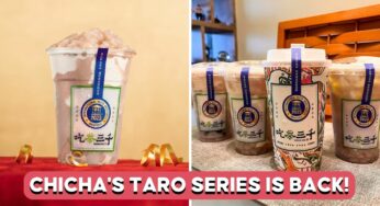 CHICHA San Chen’s Fresh Taro BBT Is Back, Get Oat Milk With Yam Pearls And More