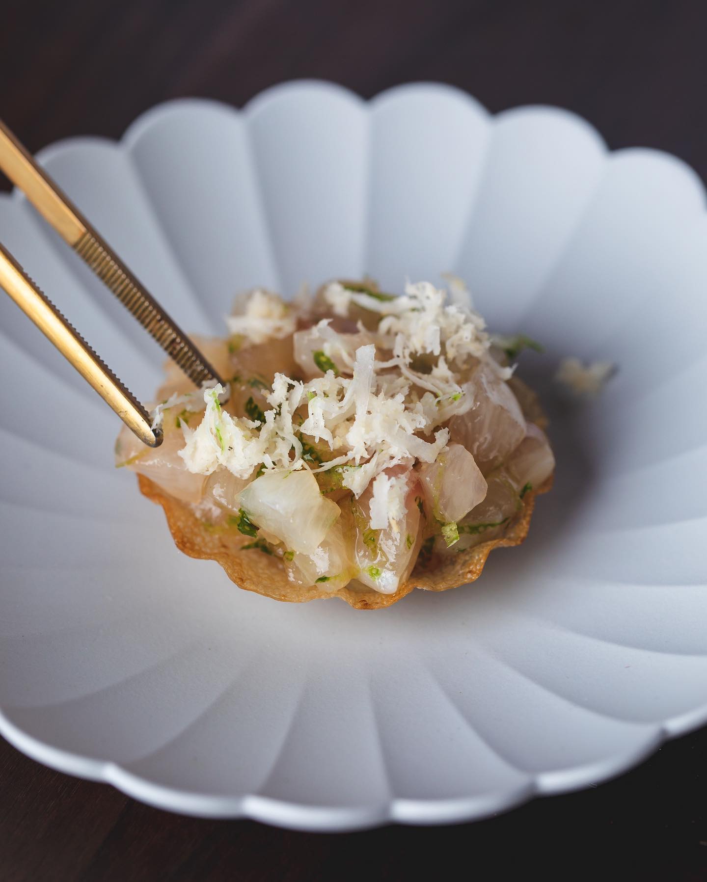 restaurant zen crab tart