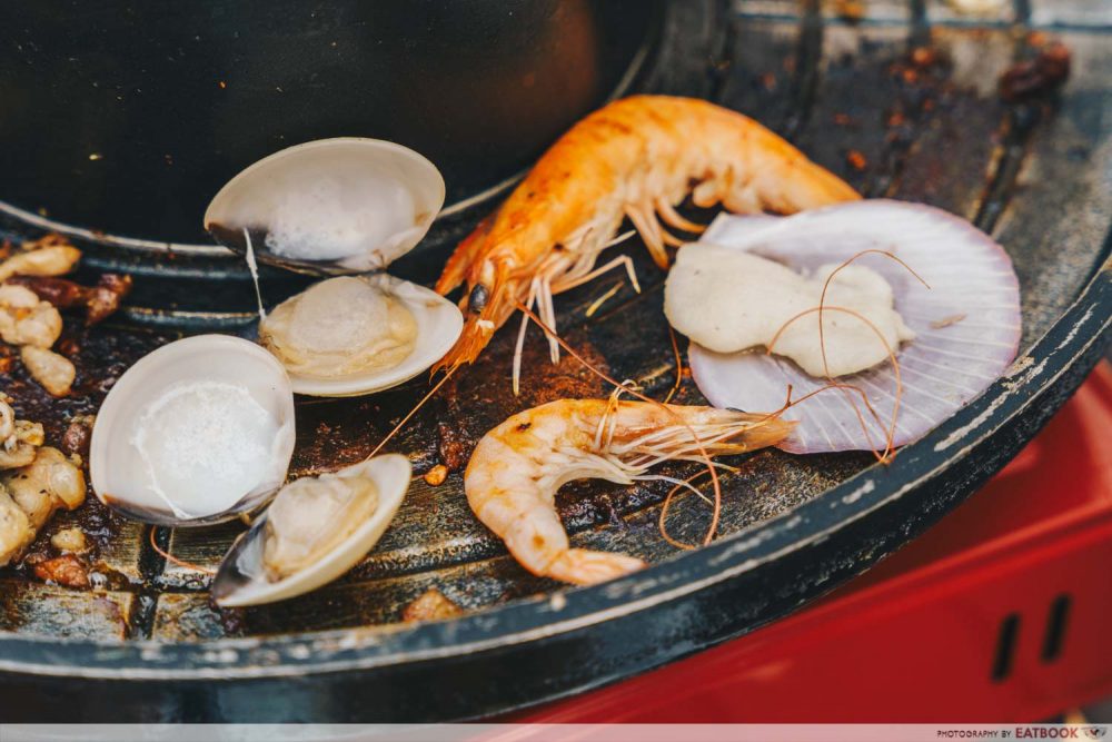 seafood lao dong bei shao kao