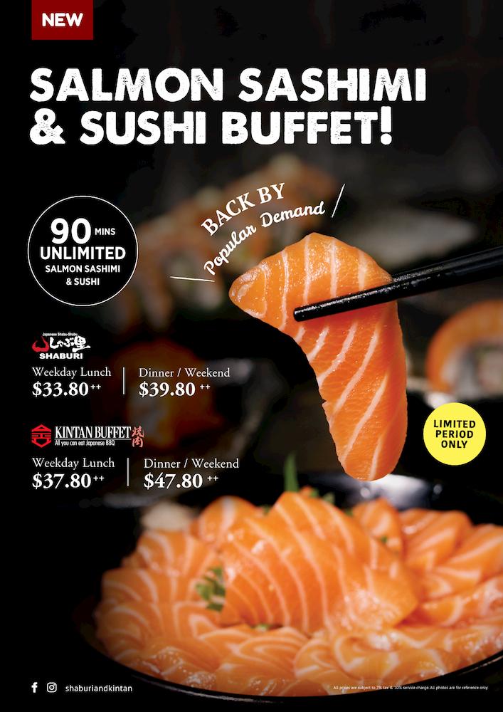 shaburi salmon buffet