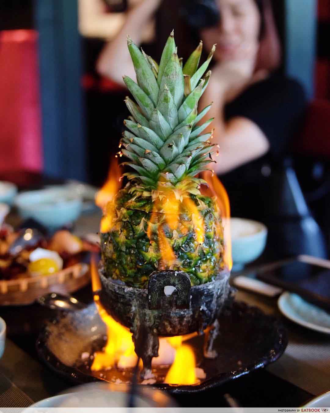 tunglok flaming pineapple beef