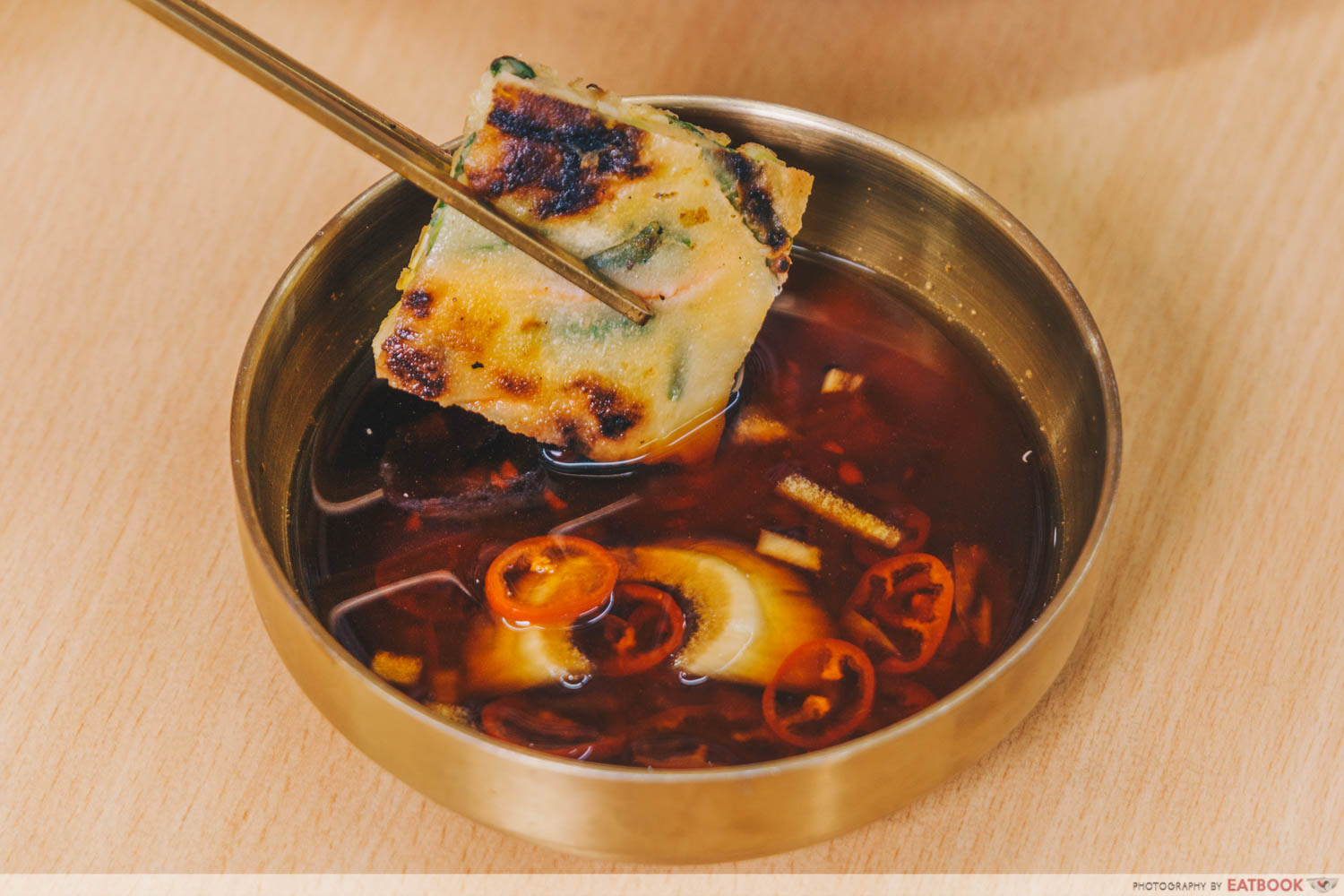 Annyeong Chicken - Seafood pancake dip