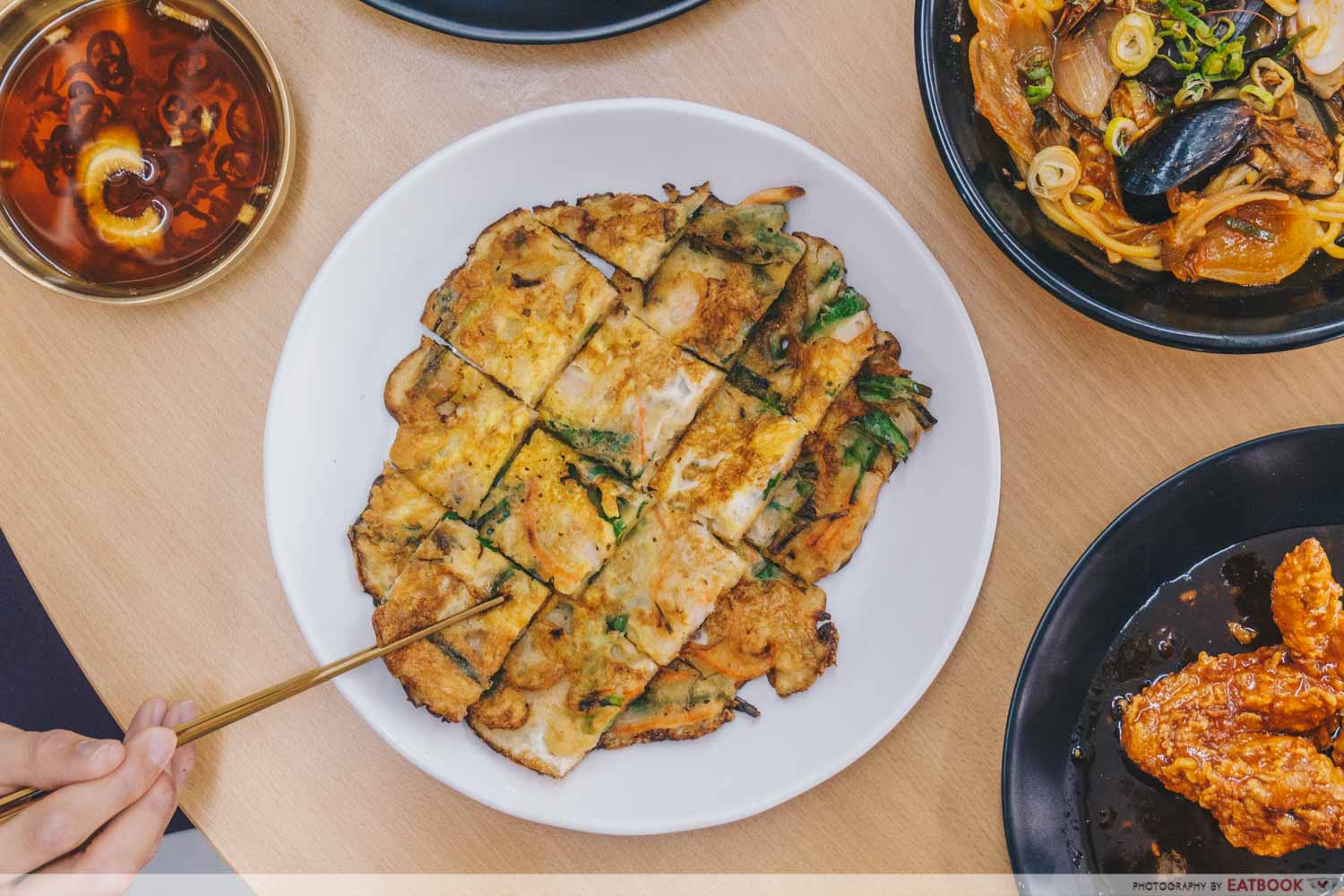 Annyeong Chicken - Seafood pancake