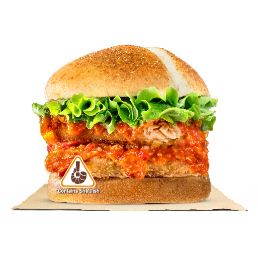 Burger King Chilli Crab Burger