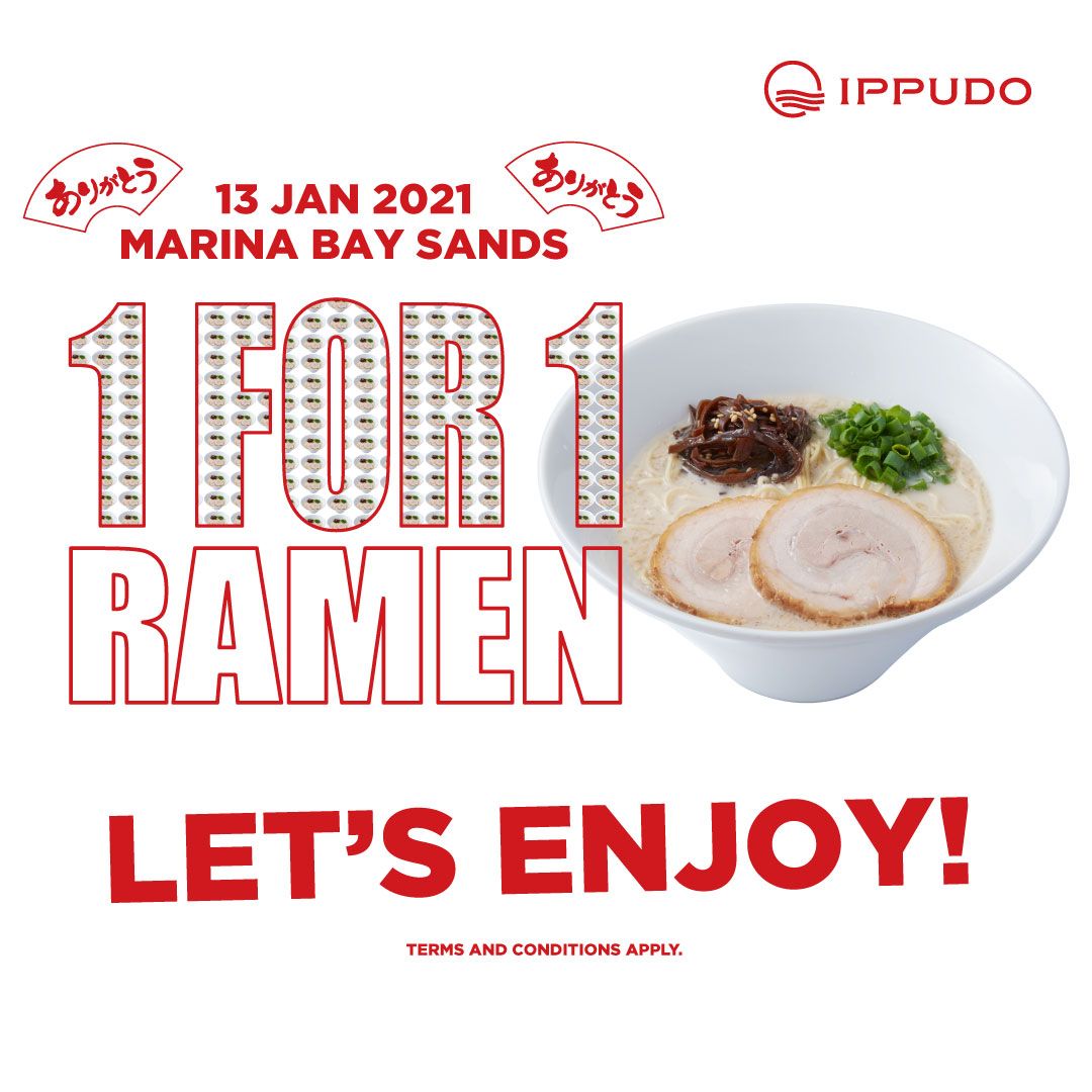 1 For 1 IPPUDO Singapore