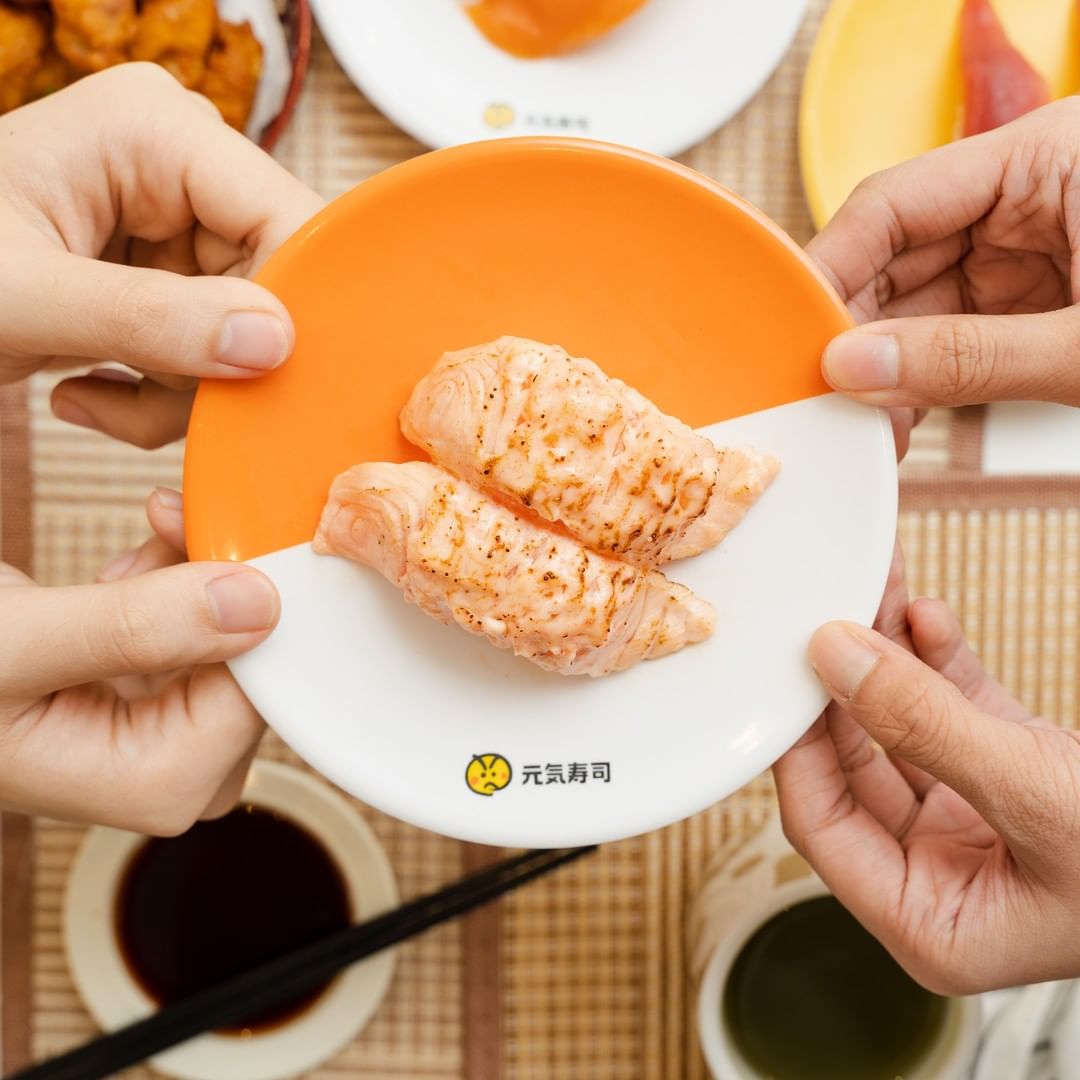 NEX Genki Sushi Salmon Mentai