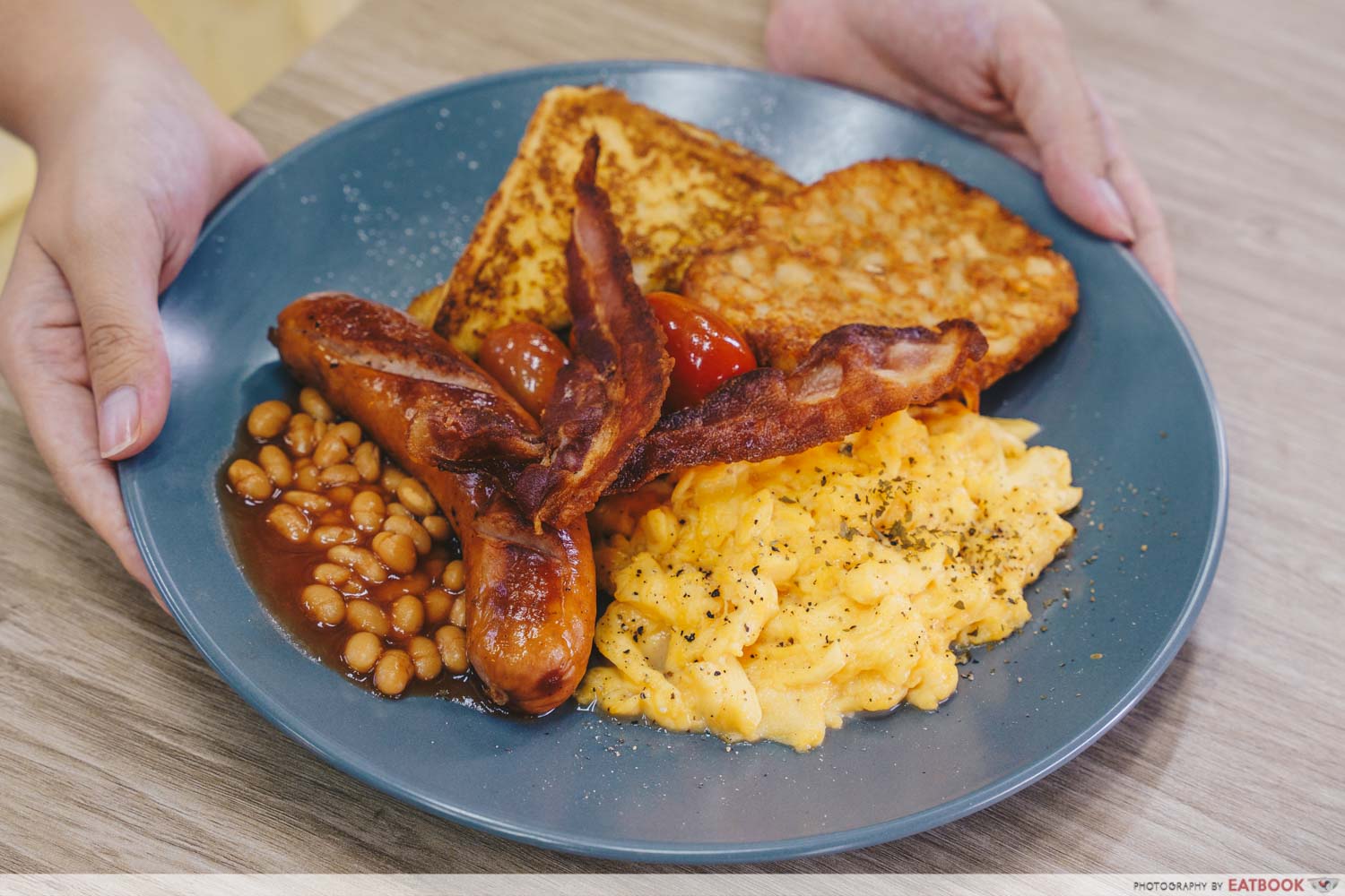 the breakfast club breakfast plate