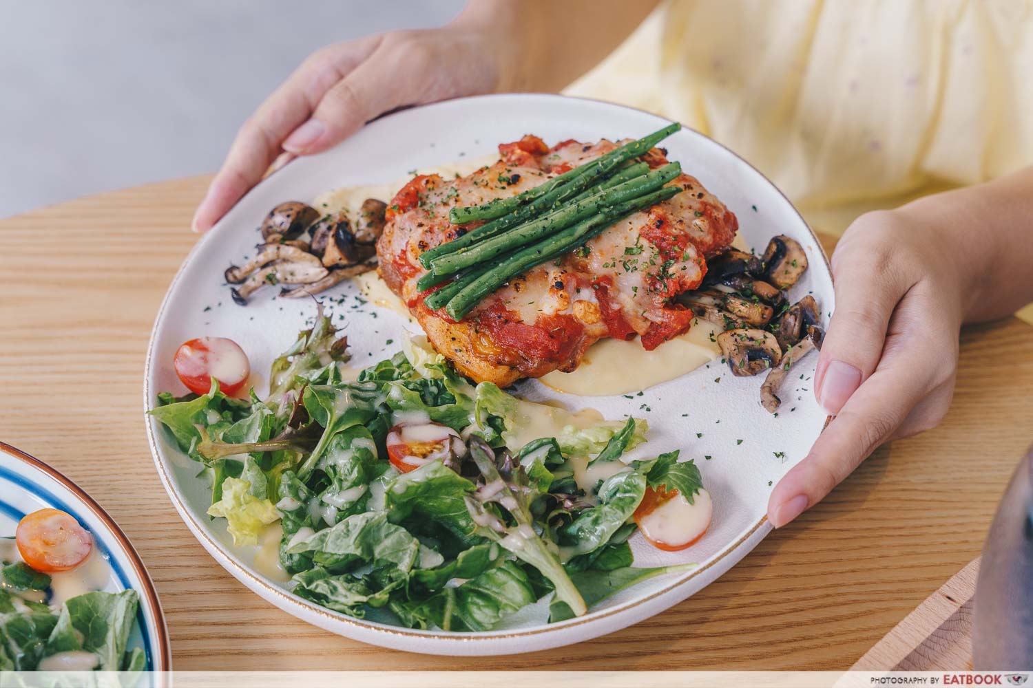 Chicken Parmigiana at Juparo Coffee