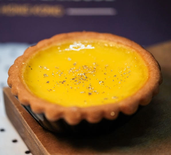 joy luck teahouse gold flake egg tart