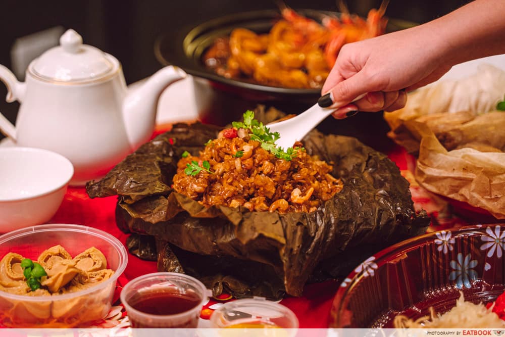 lotus leaf wrapped glutinous rice