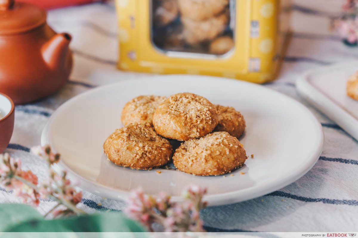 baker's brew cny muah chee cookies