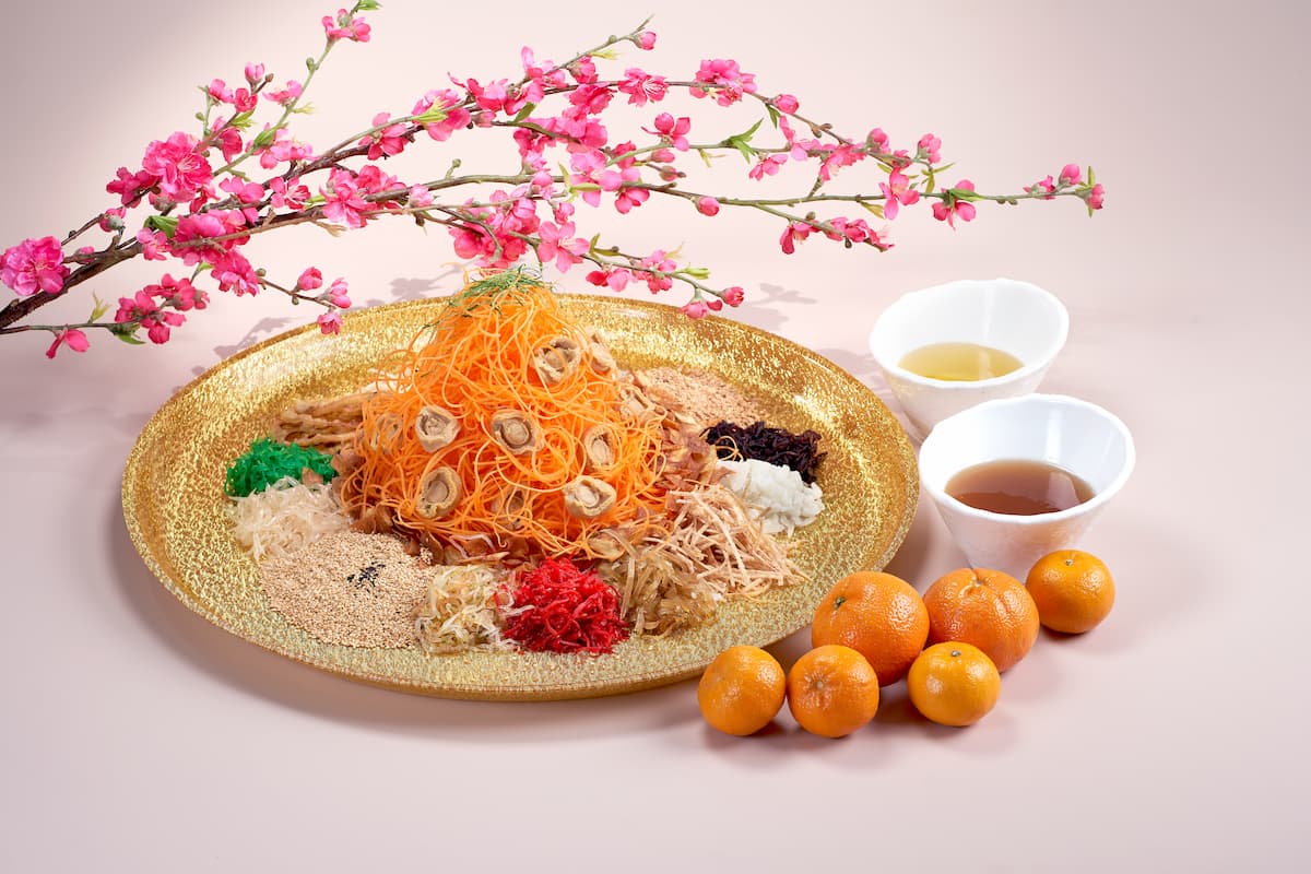 peach garden yusheng reunion dinner