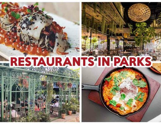 restaurants in parks