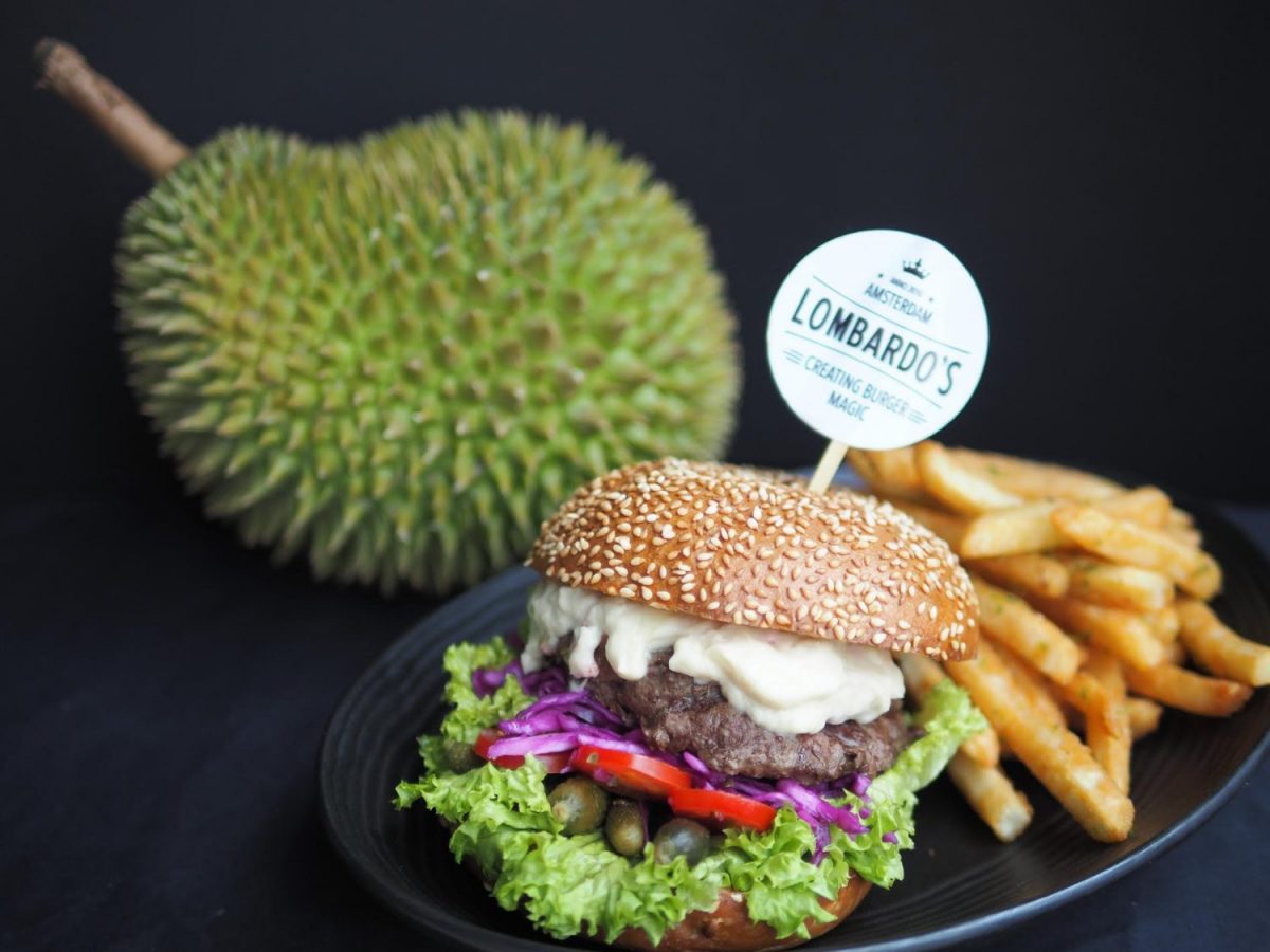 DURIAN BURGER PIC 1