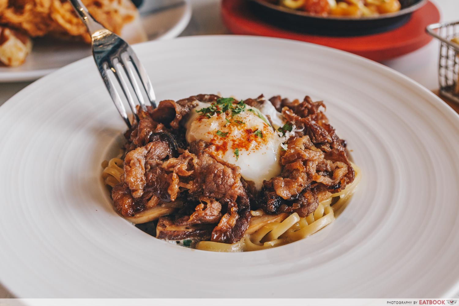 Chir Cafe + Bar - bulgogi pasta intro