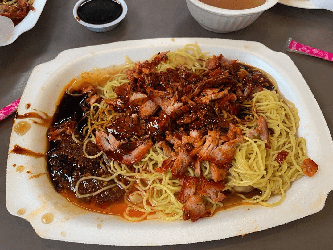 East Coast Lagoon Food Village - Hwa Kee BBQ Pork Noodle