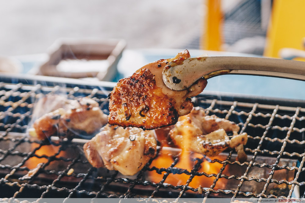 kampung chicken thigh yakiniku tori yaro