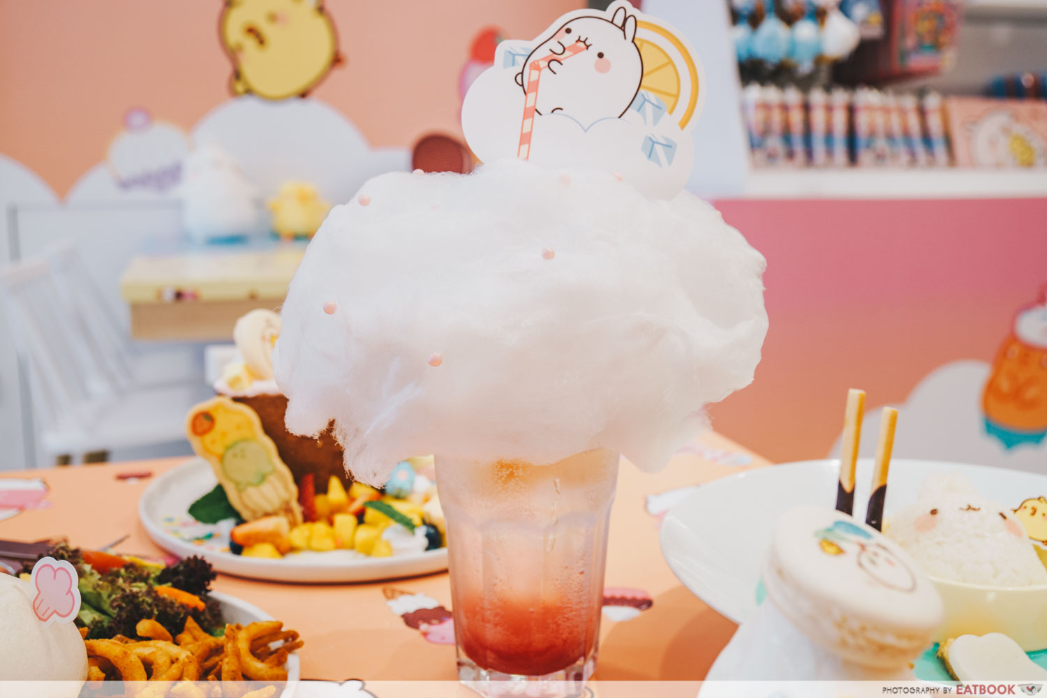 candy floss float lychee 