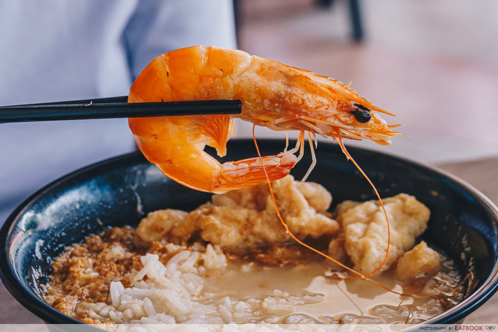 prawn at famous pao fan