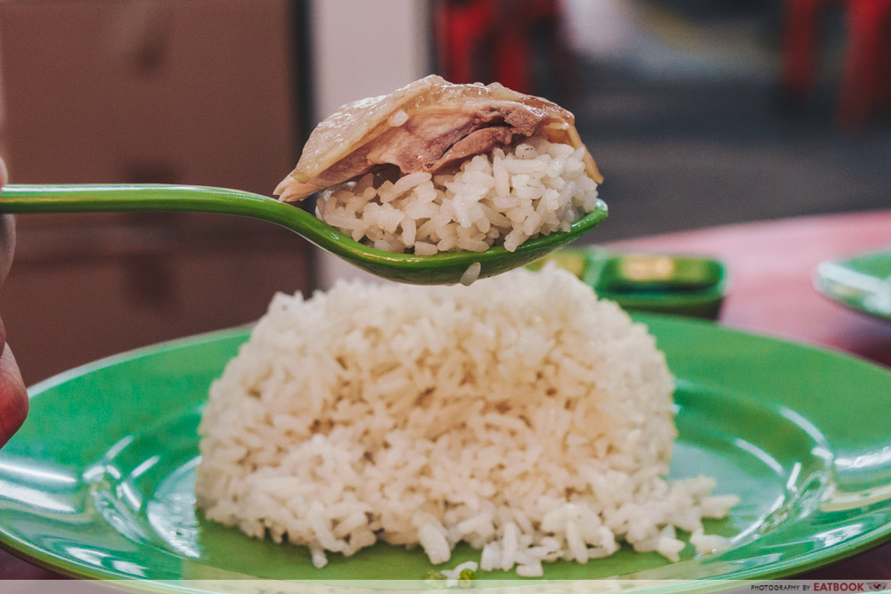 ming kee chicken rice drumstick