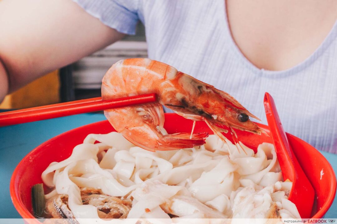 L32 Handmade Noodles Review Handmade Seafood Ban Mian With Long Queues