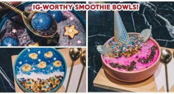 Porcelain Cafe Review: IG-Worthy Unicorn And Galaxy Smoothie Acai Bowls In Orchard