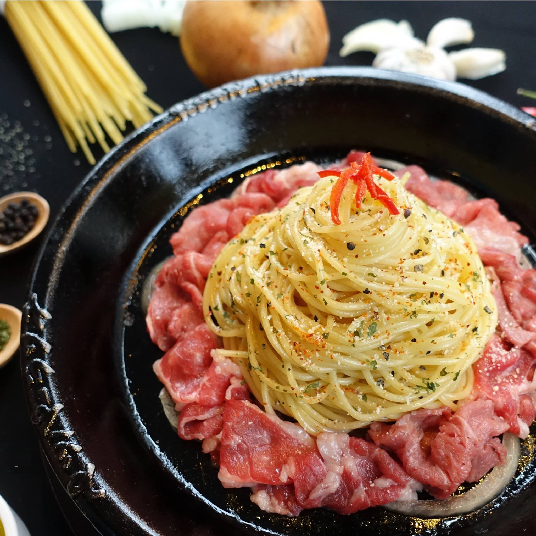 Pepper Lunch Aglio Olio Halal