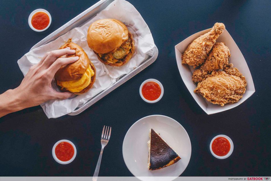 WILDFIRE BURGERS FLATLAY