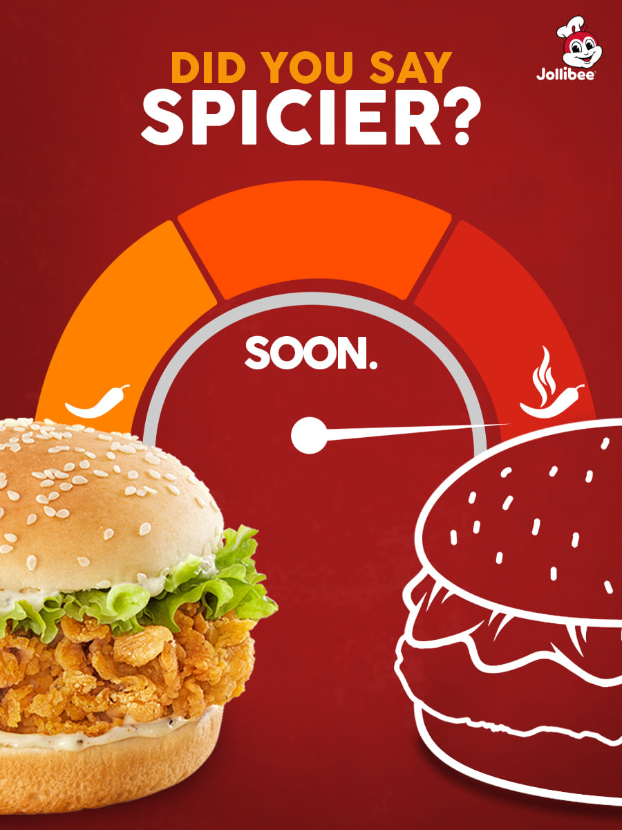 jollibee extra spicy chicken burger