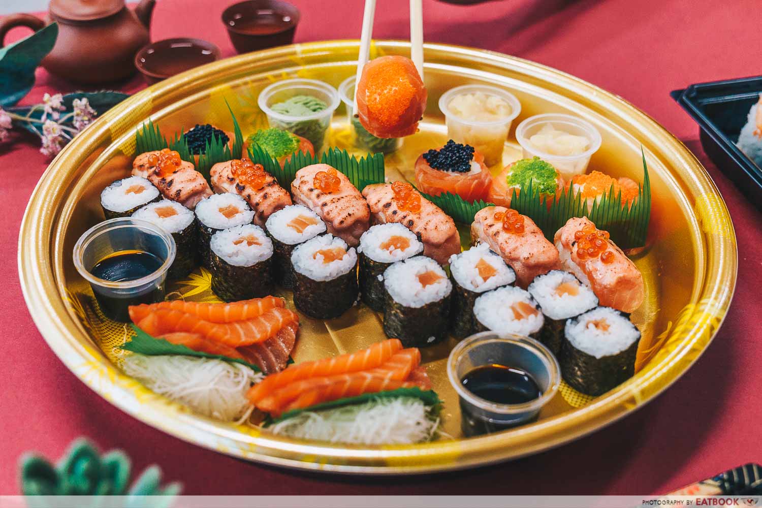 sushi cravings platter
