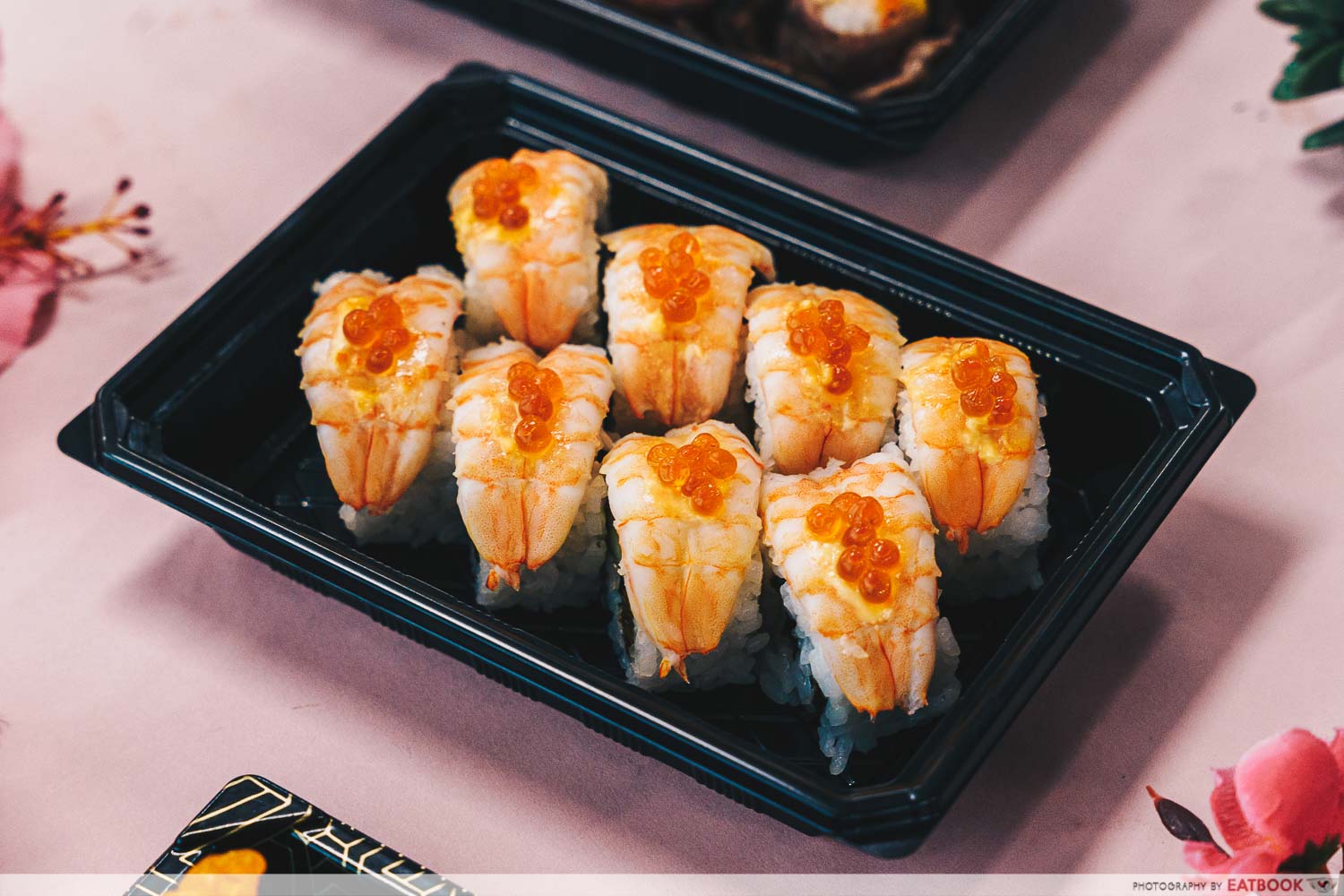 tangerine prawn sushi