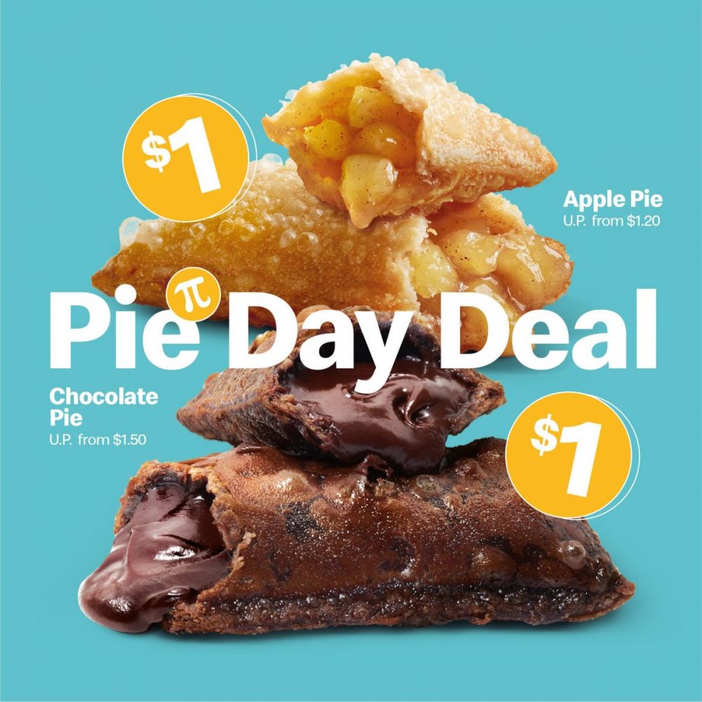 MCDONALDS PIE DAY DEAL