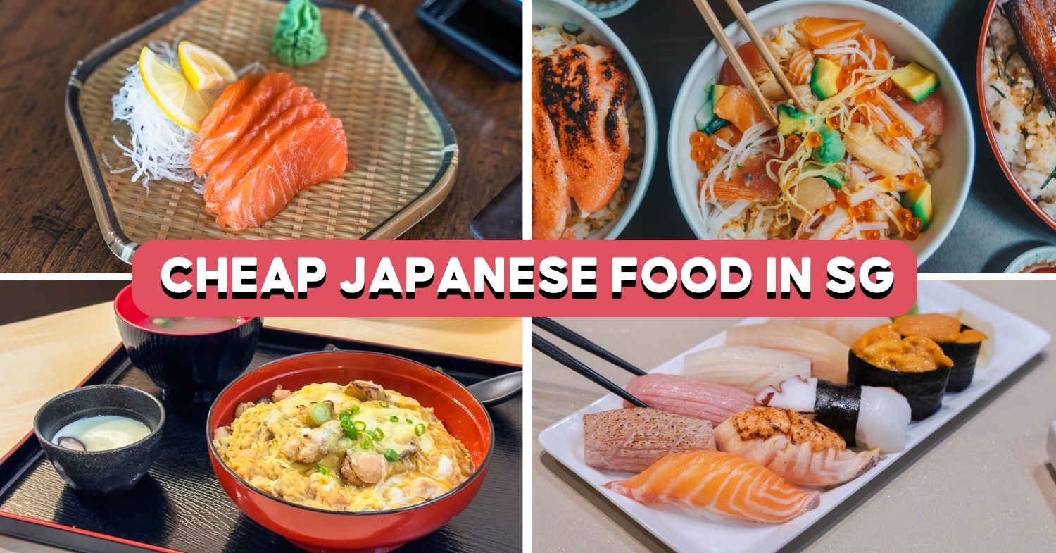 20 Cheap Japanese Food Joints Under $15 | Eatbook.sg