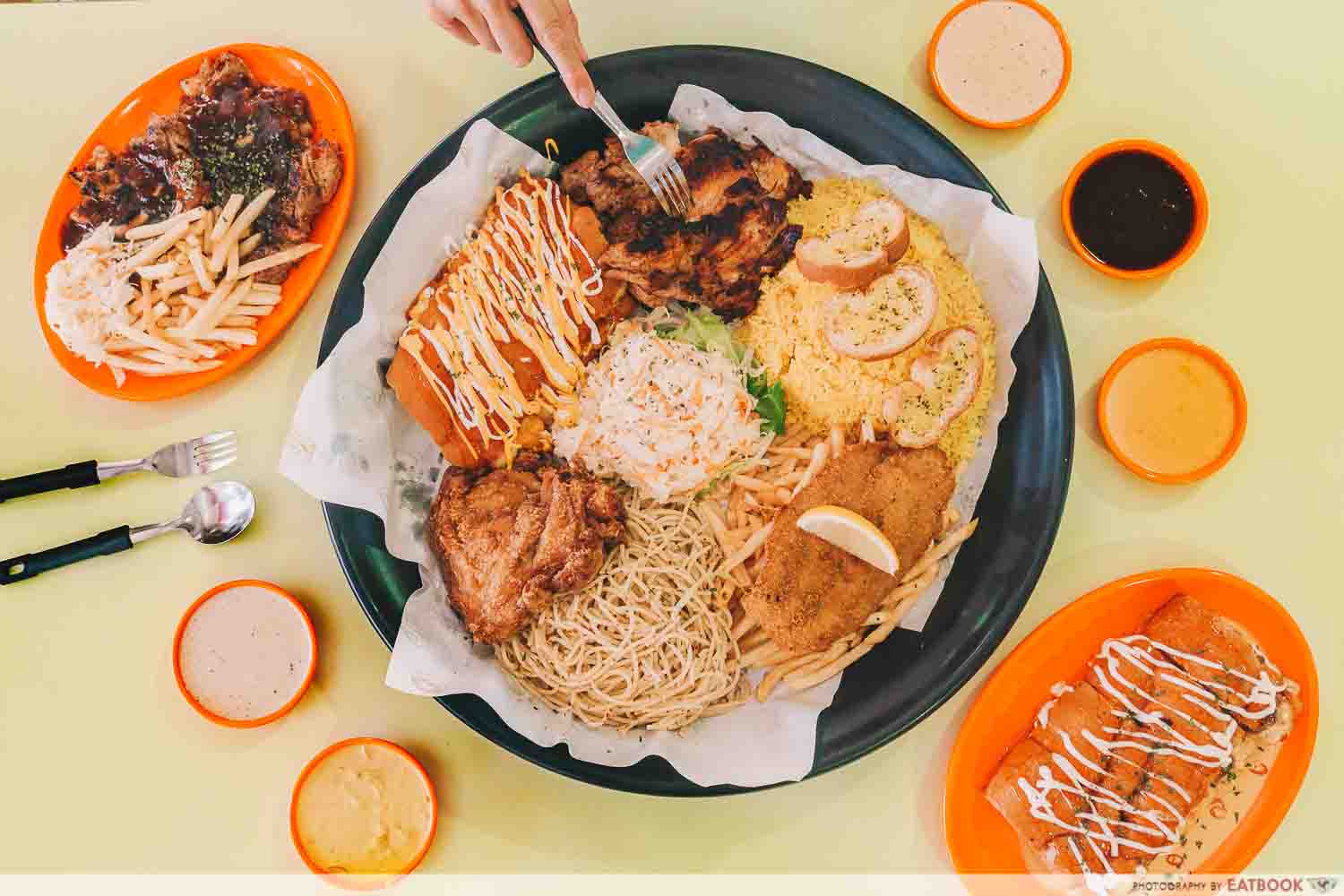 Brostern Review: Affordable Muslim-Owned Western Stall With XXL Platters, Salted Egg Roti John, And More