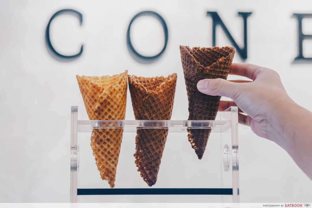 Burnt Cones Review New Clementi Cafe Open Till 12am For Waffles And