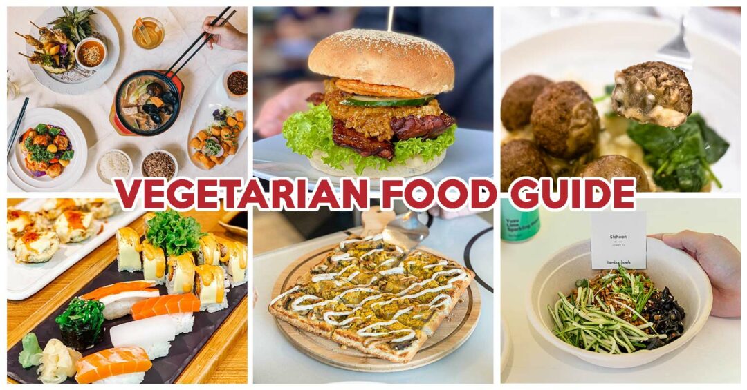 Collage_Vegetarian Food